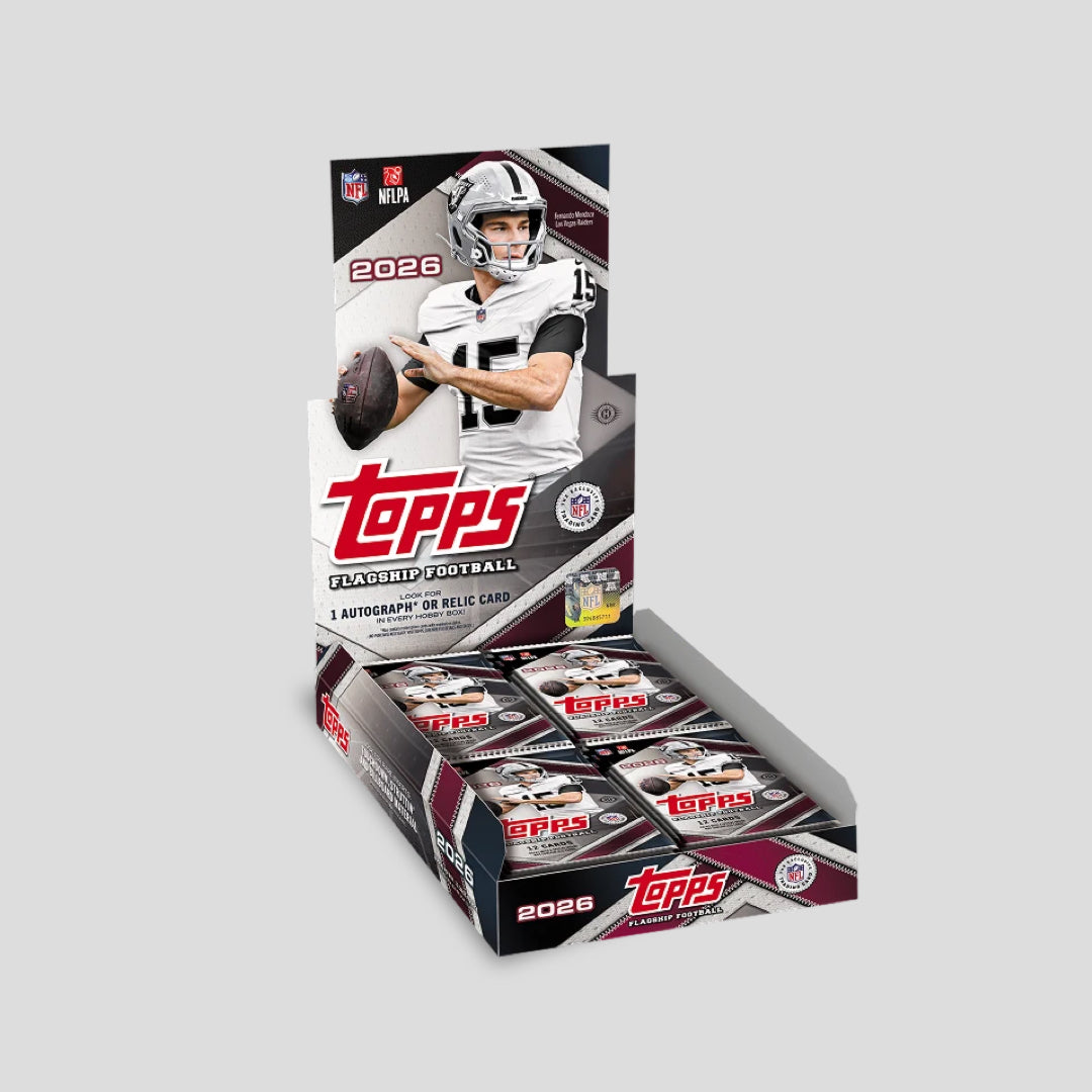 2026 Topps Flagship Football Hobby Box - Q's Cards