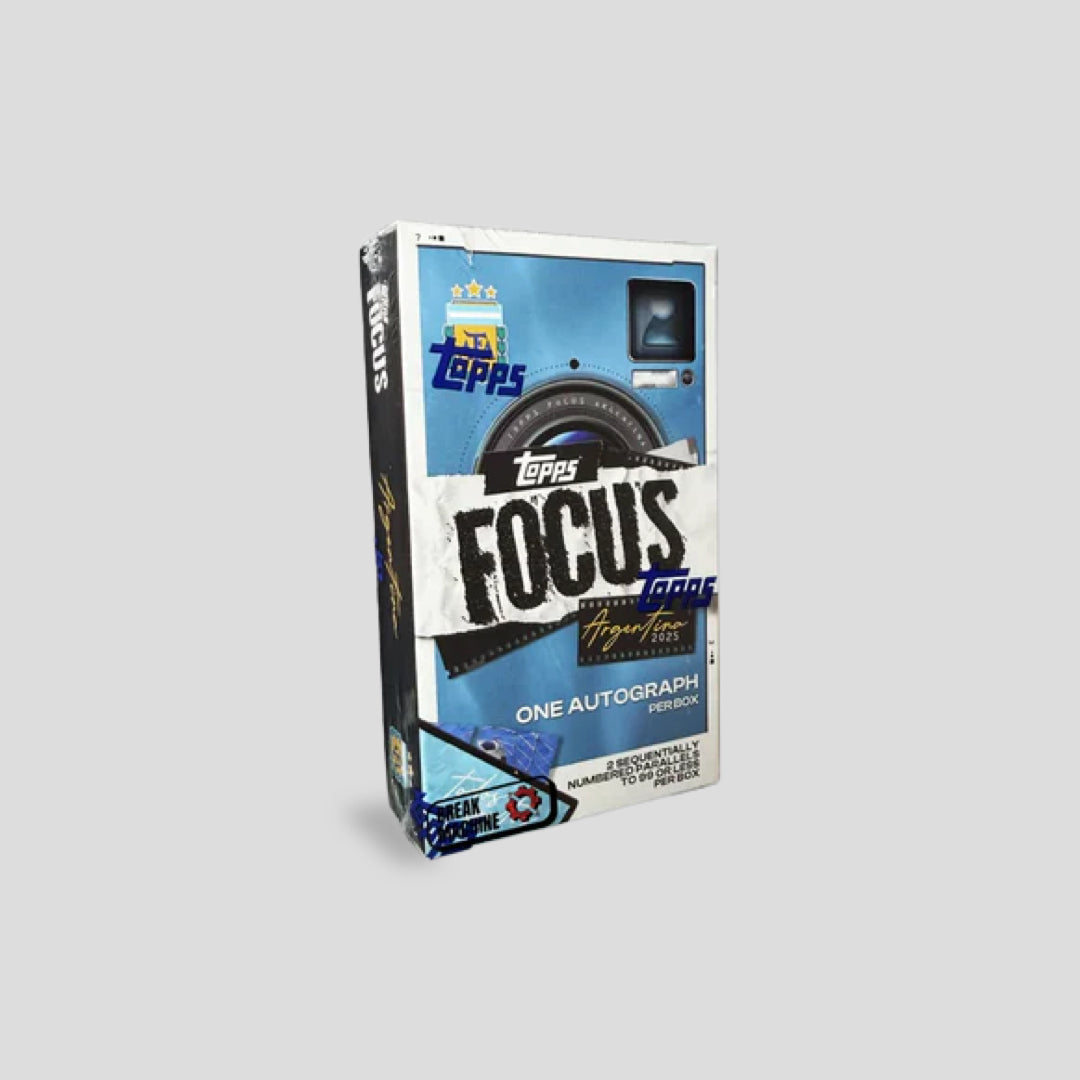 2024-25 Topps Focus Soccer Argentina Hobby Box