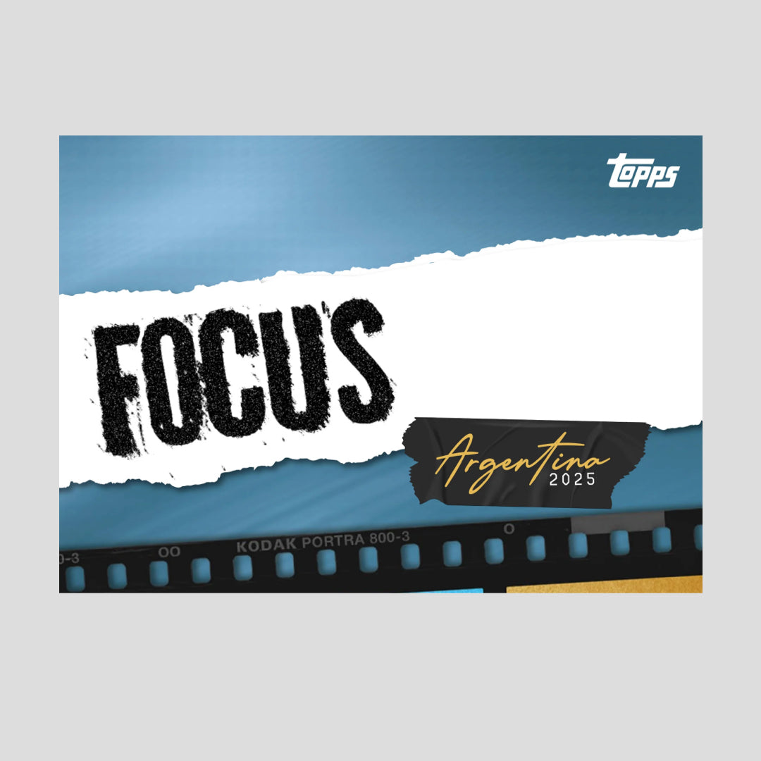 2024-25 Topps Focus Soccer Argentina Hobby Box