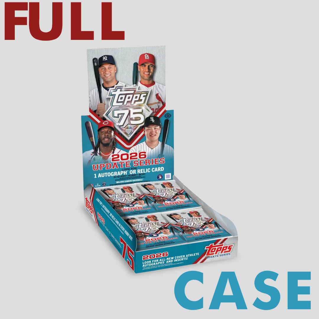 2026 Topps Update Series Baseball Hobby Box Case (12 boxes) - Topps