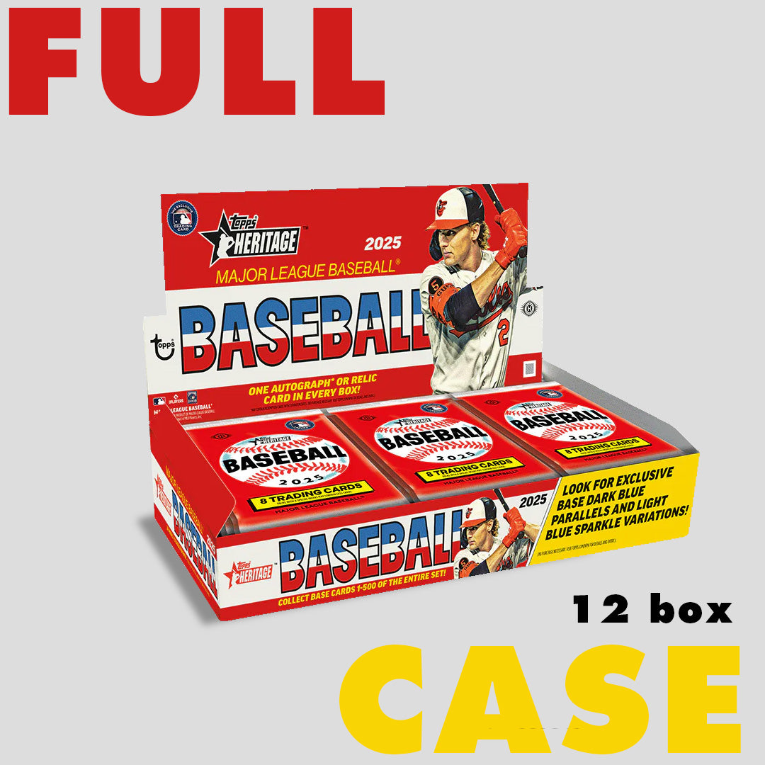 2025 Topps Heritage Baseball Hobby Box