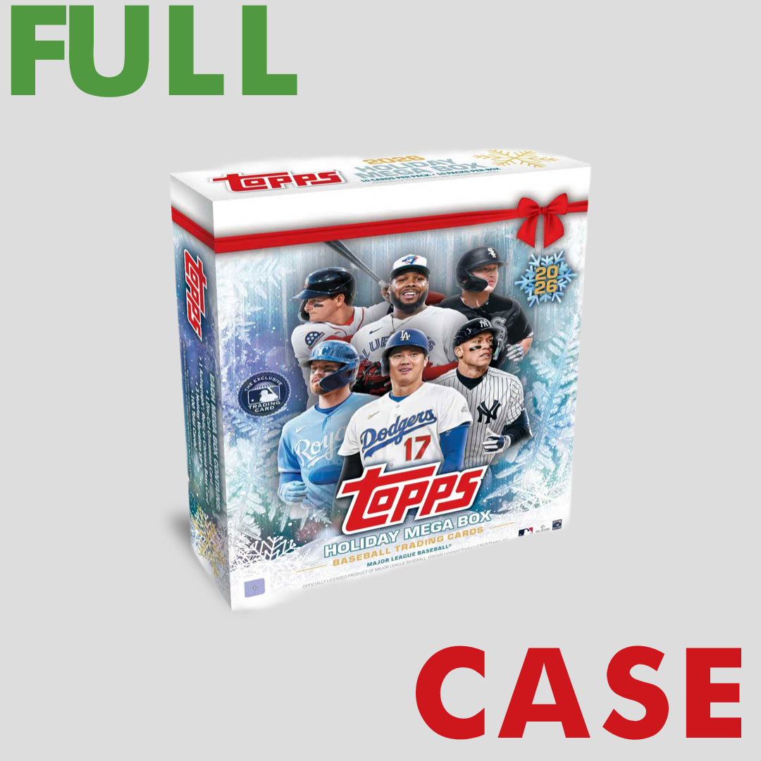 2026 Topps Holiday Baseball Mega Box Case (20 boxes) - Topps