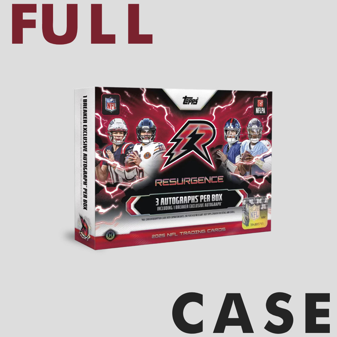 2025 Topps Resurgence Football Breakers Delight Box Case (6 boxes) - Q's Cards