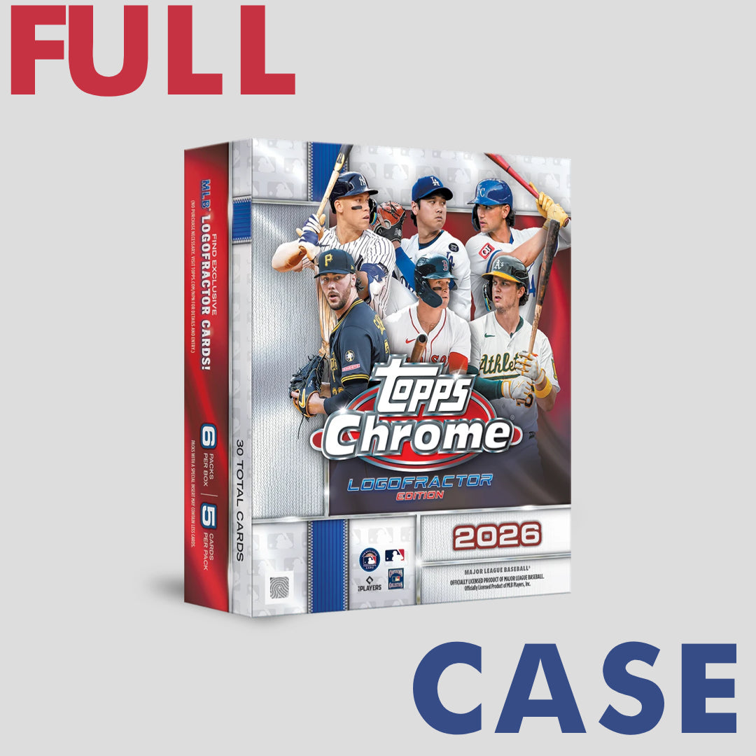 2026 Topps Chrome Baseball Logofractor Edition Box