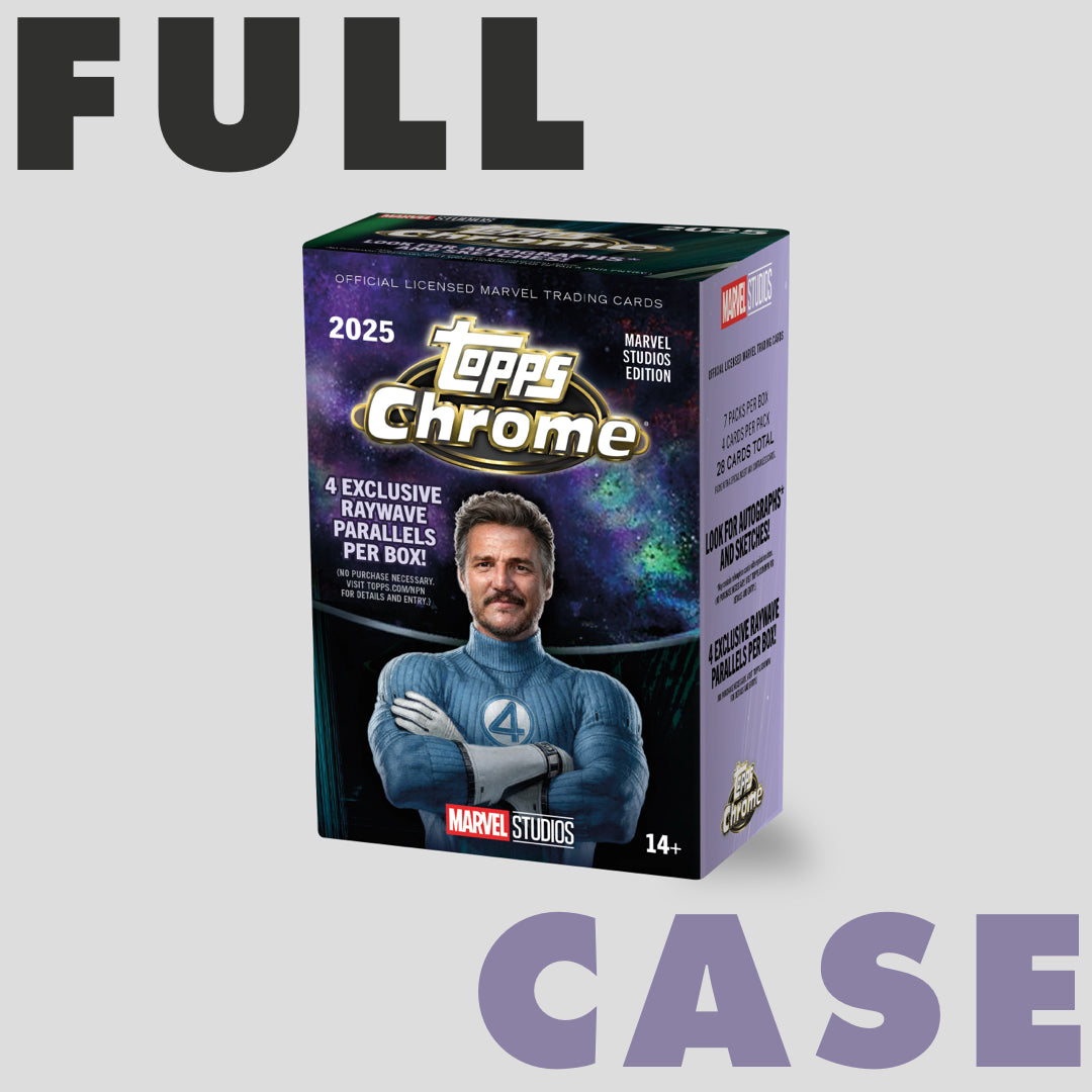 2025 Topps Chrome Marvel Studios Value Box