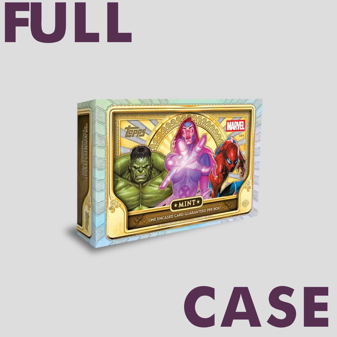 2026 Topps Mint Marvel Hobby Box Case (10 boxes) - Q's Cards