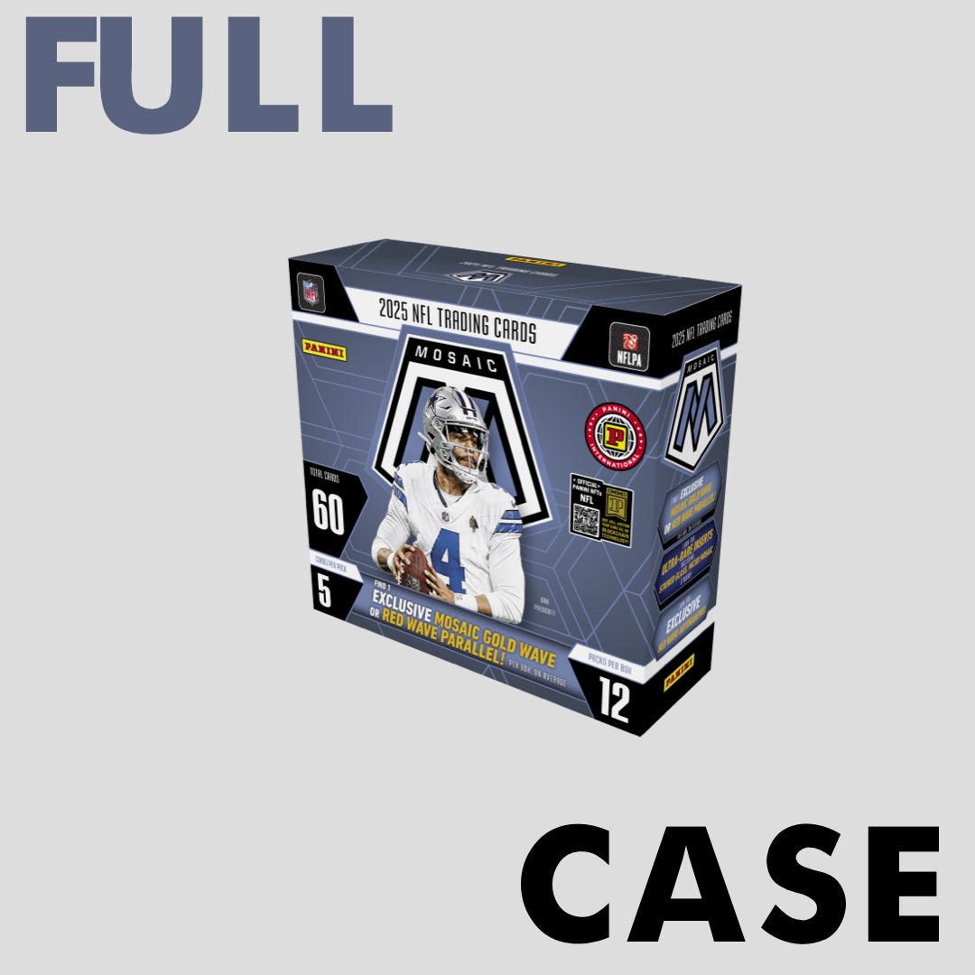 2025 Panini Mosaic Football Hobby International Box