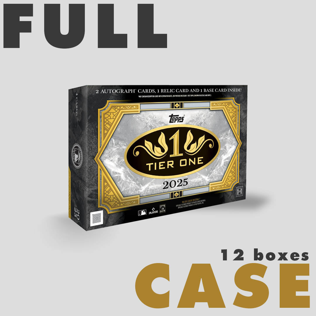 2025 Topps Tier One Baseball Baseball Hobby Box
