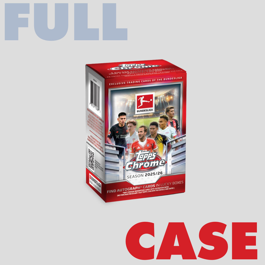2025-26 Topps Chrome Bundesliga Soccer Value Box