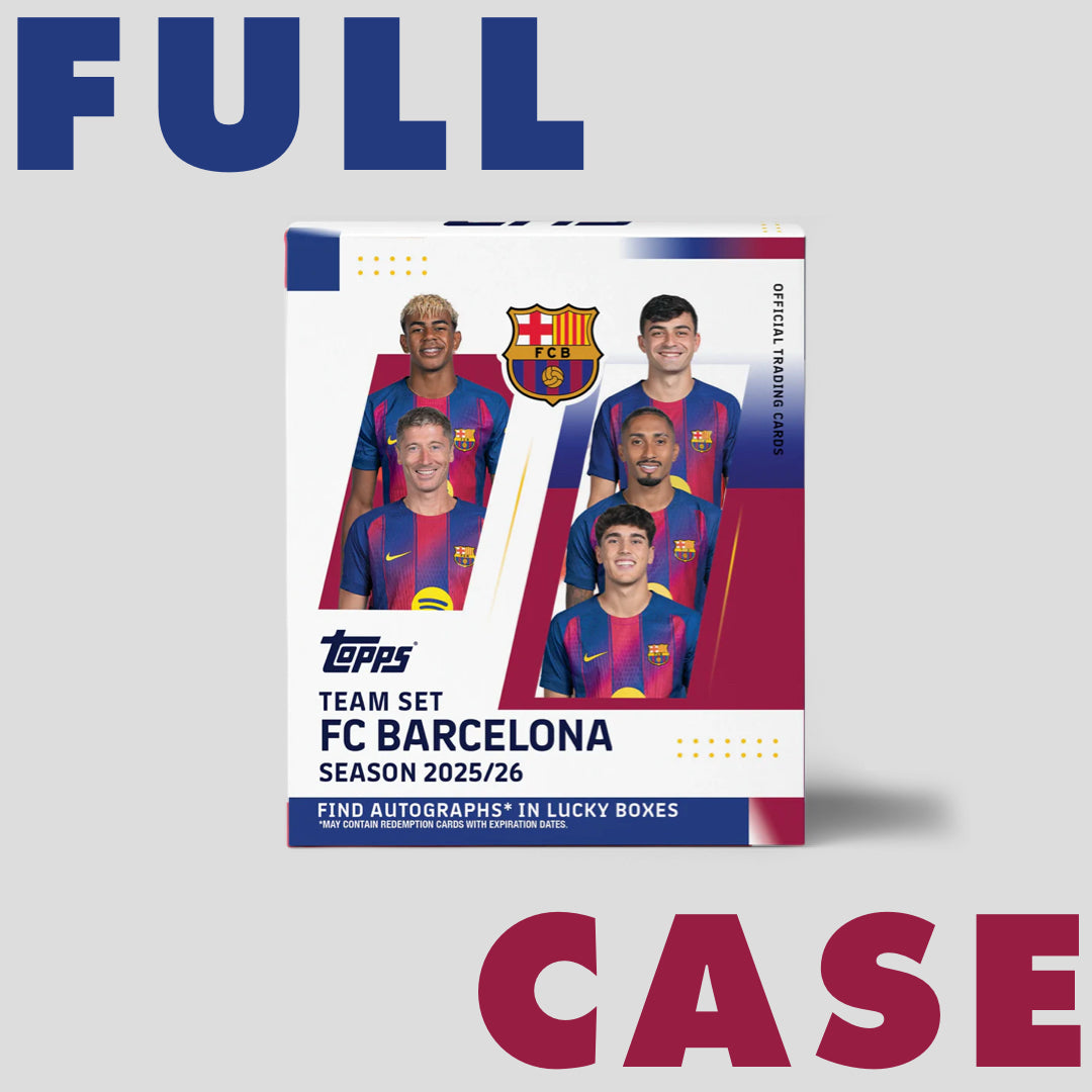2025-26 Topps Soccer FC Barcelona Team Set