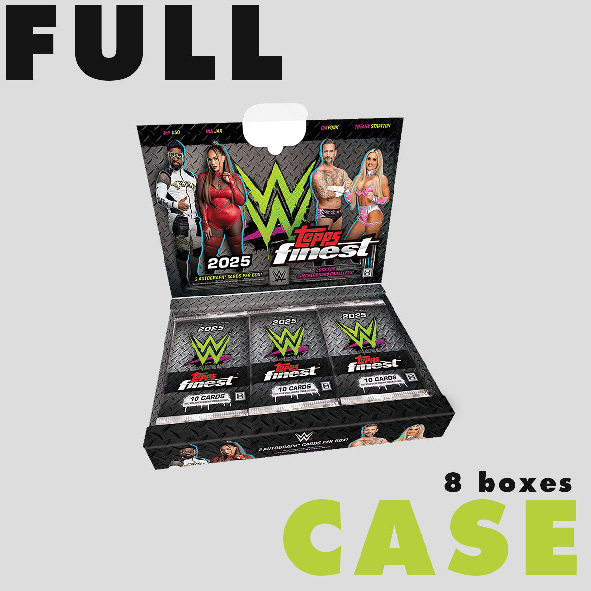2025 Topps Finest WWE Hobby Box