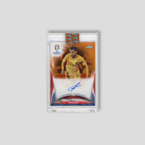 2024 Topps Chrome Euro Cody Gakpo Orange Auto /25 #CA-CG