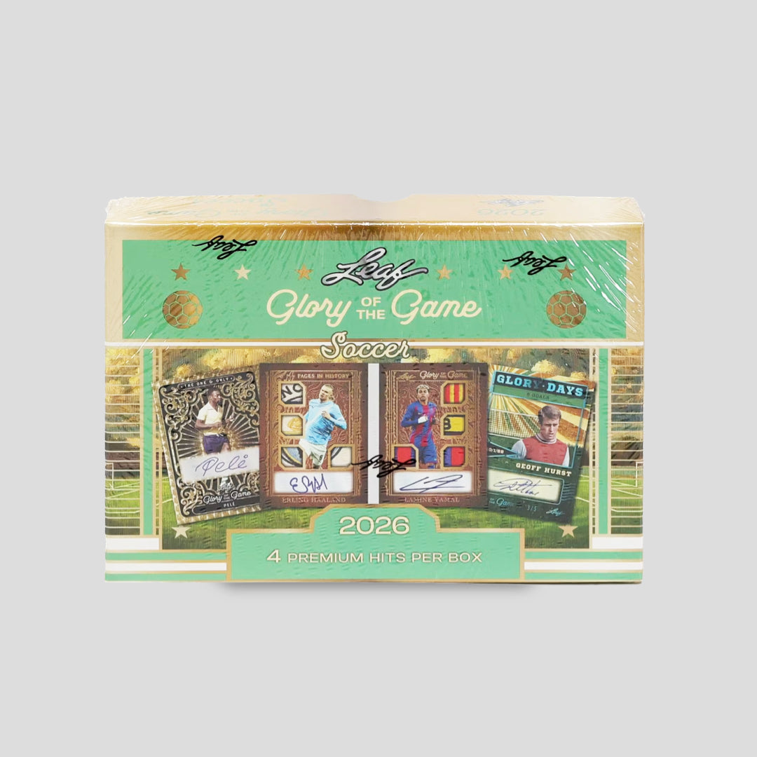 2026 Leaf Glory of the Game Soccer Hobby Box