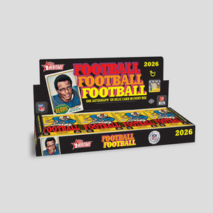 2026 Topps Heritage Football Hobby Box