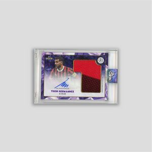 2024 Topps Deco Theo Hernandez Purple Auto Relic /25 #