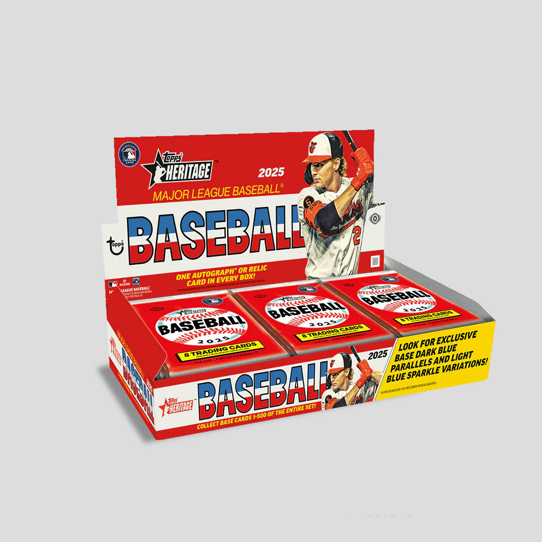 2025 Topps Heritage Baseball Hobby Box
