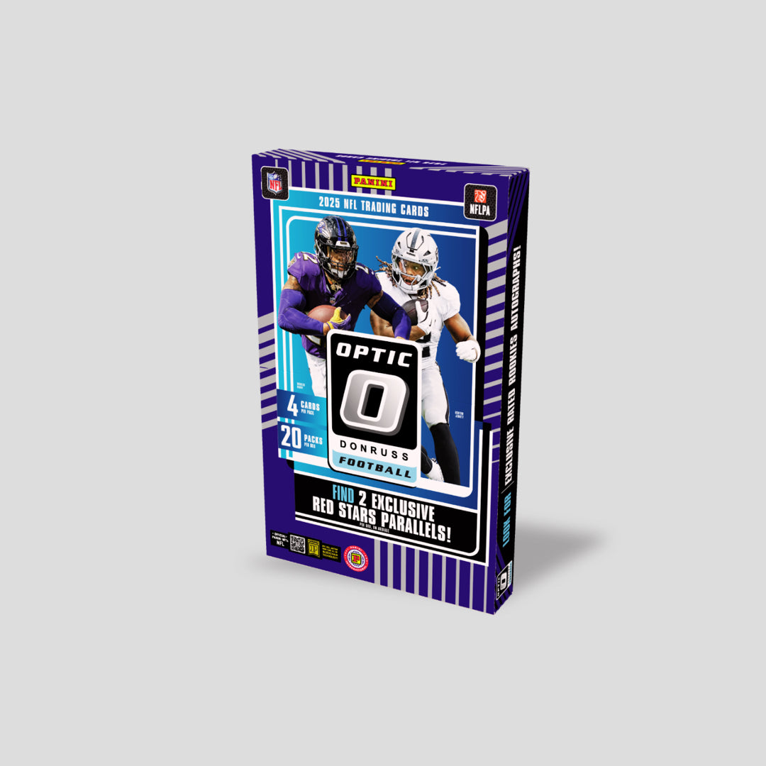 2025 Panini Donruss Optic Football Hobby International Box Box - Q's Cards
