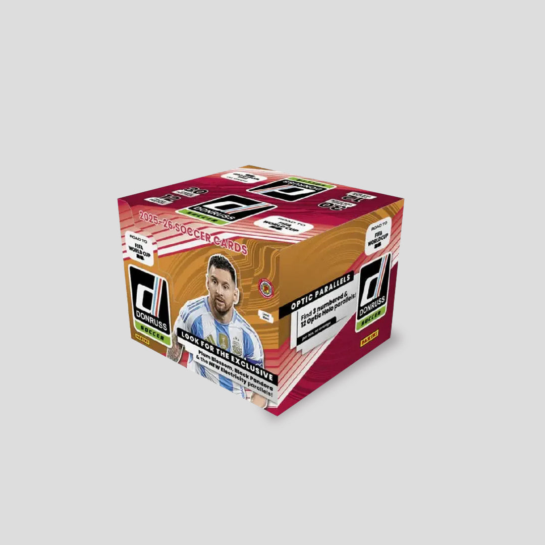 2025-26 Panini Donruss Road To FIFA World Cup 2026 Hobby International Box - Q's Cards