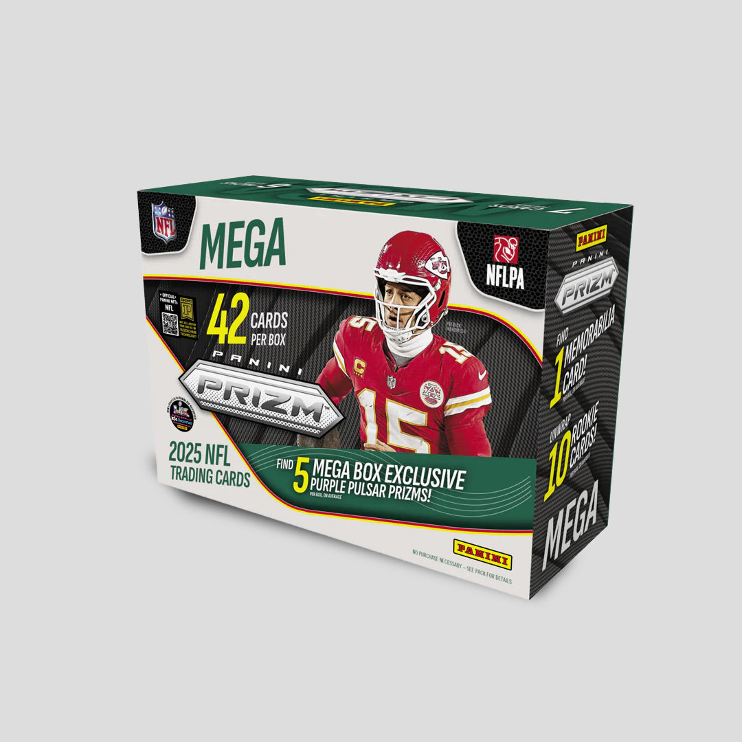 2025 Panini Prizm Football Hobby Mega Box - Q's Cards