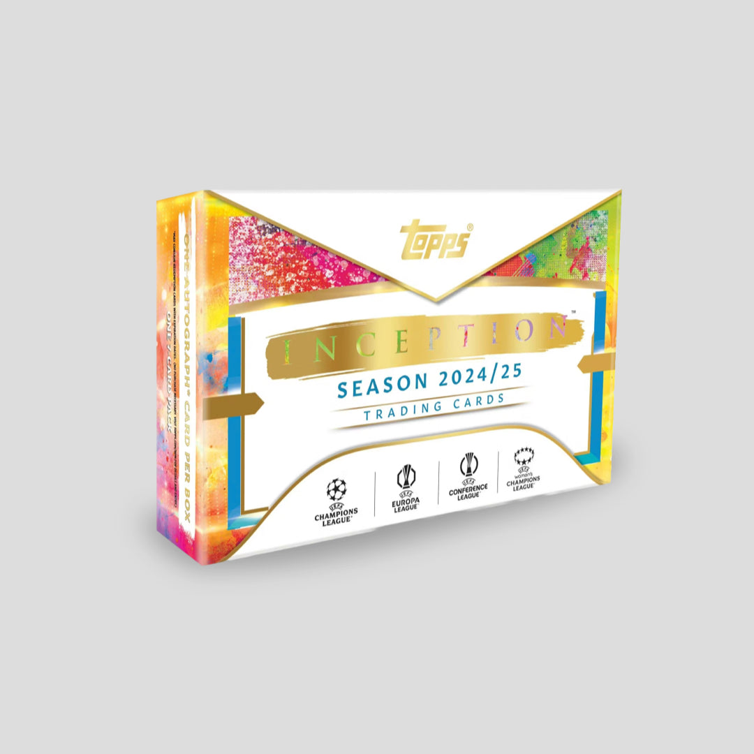 2024-25 Topps Soccer UEFA Club Competitions Inception UCC Hobby Box