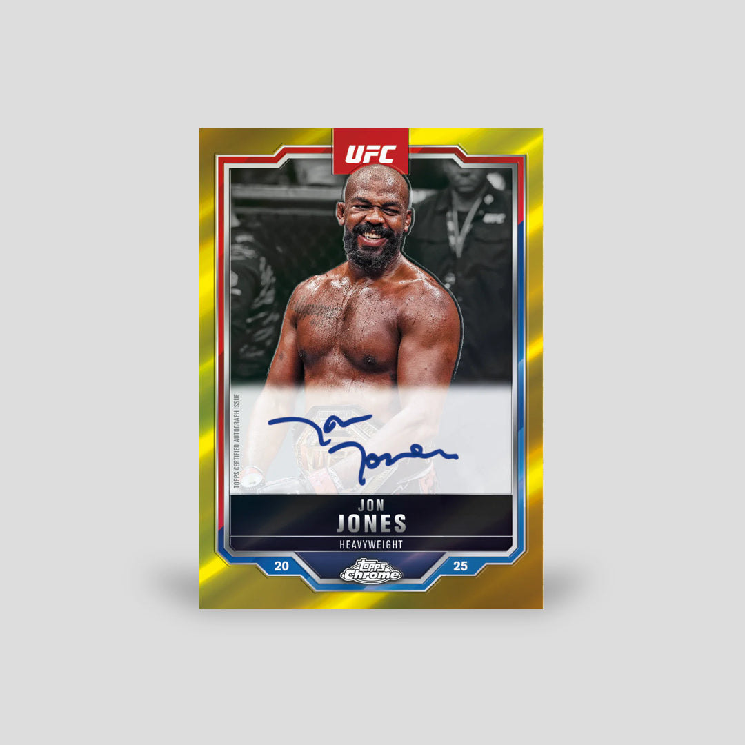 2019 Topps UFC Chrome Factory Sealed Blaster Box - Chance For SEPIA Refractor Cards