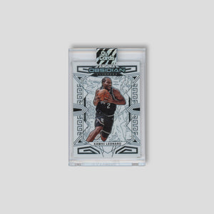 2022-23 Panini Obsidian Kawhi Leonard White Contra /3 #124