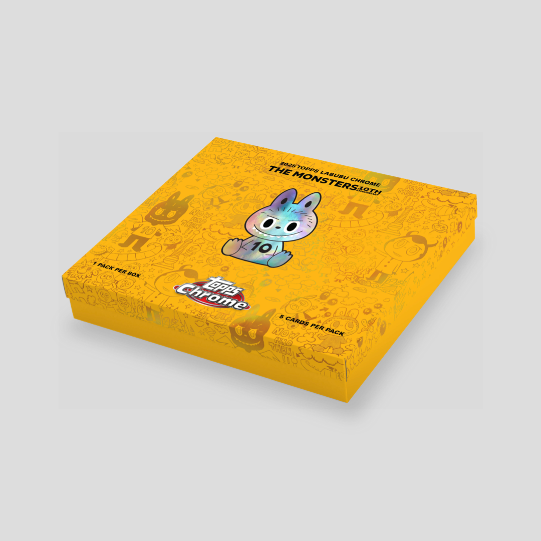 2025 Topps Labubu Chrome 10th Anniversary Hobby Box