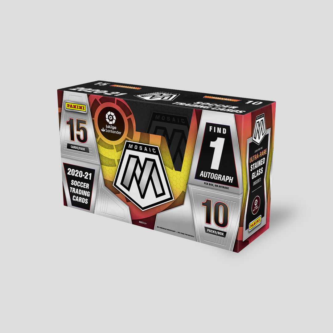 2020-21 Panini Mosaic La Liga Soccer Hobby Box