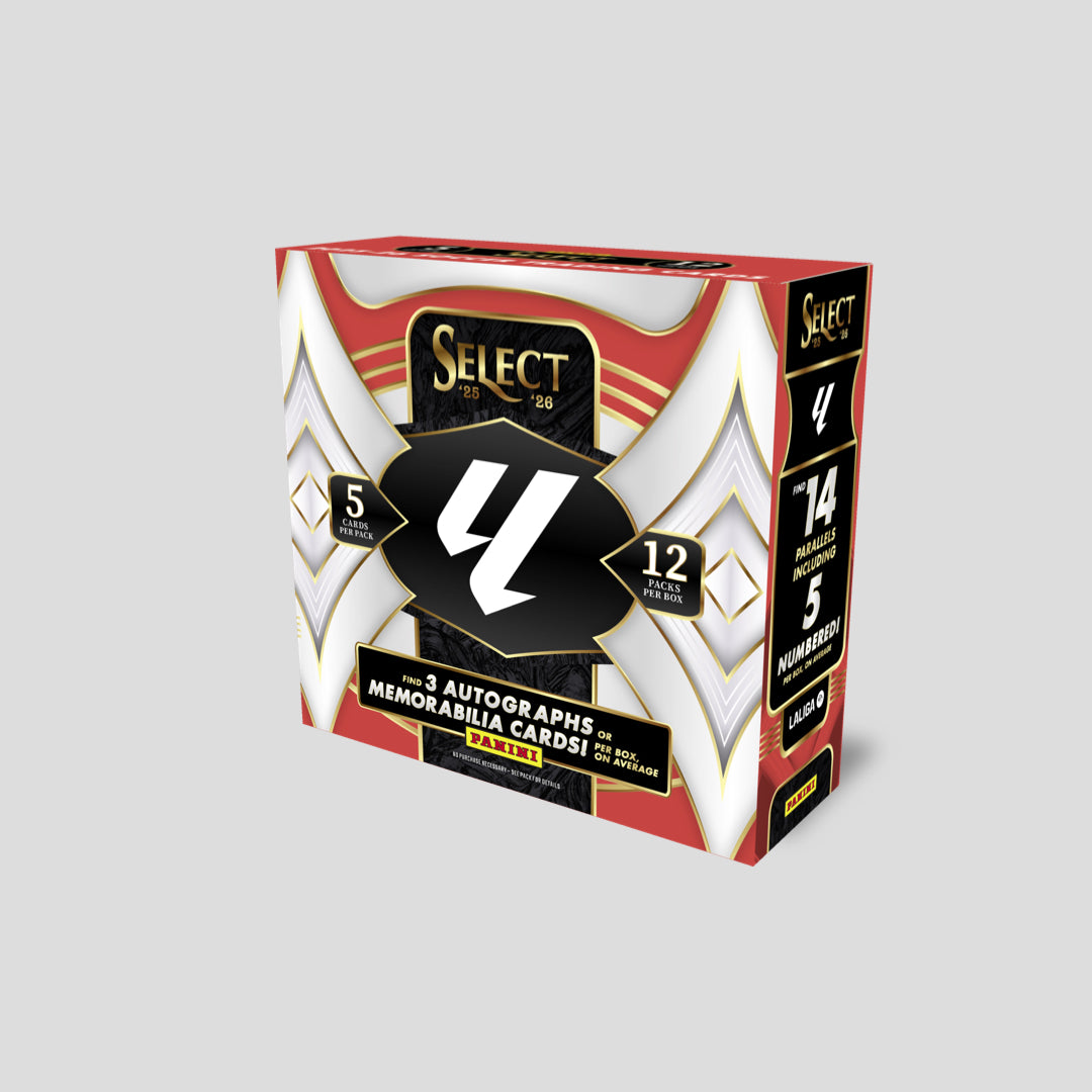 2025-26 Panini Select Soccer La Liga Hobby Box - Q's Cards