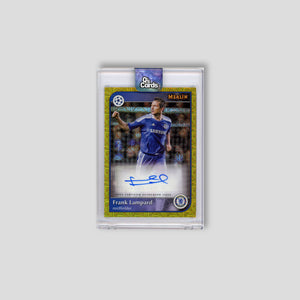 2024-25 Topps Merlin UCC Frank Lampard Gold Auto /50 #AU-FL