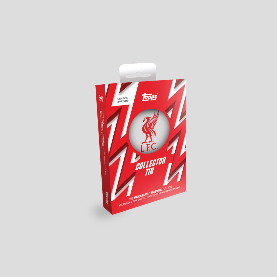 2025-26 Topps Soccer Liverpool FC Collector Tin