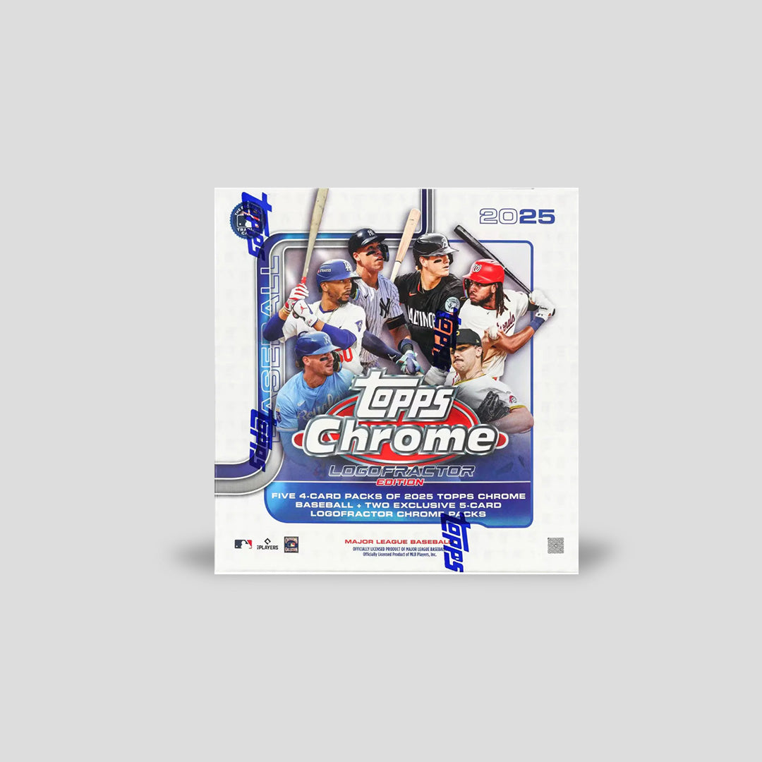 2025 Topps Chrome Baseball Logofractor Edition Box