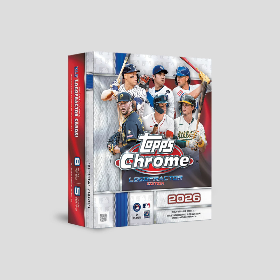 2026 Topps Chrome Baseball Logofractor Edition Box