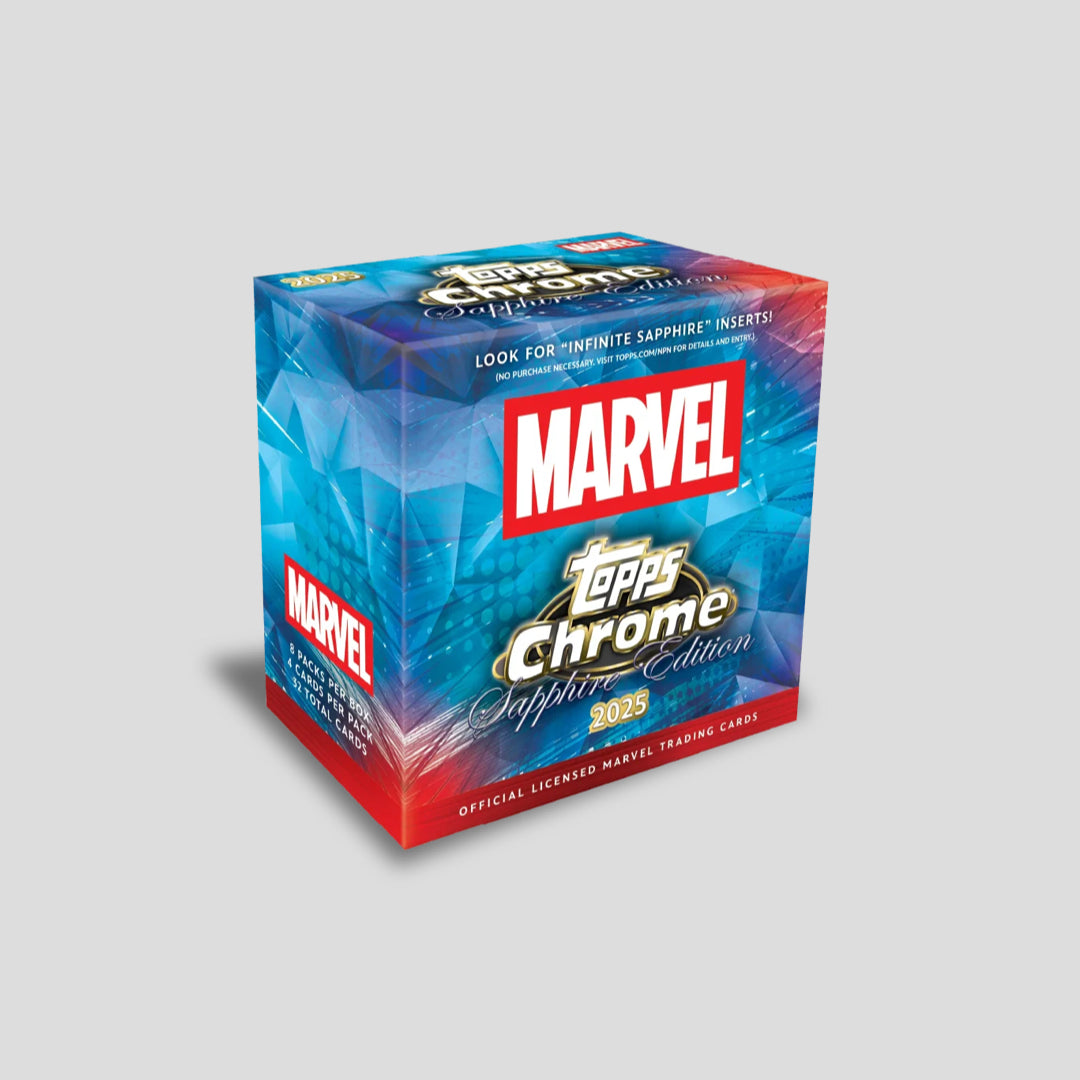 2026 Topps Chrome Marvel Comics Sapphire Hobby Box - Q's Cards