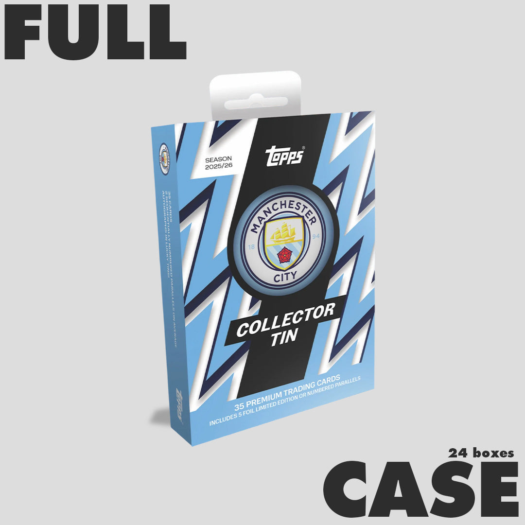 2025-26 Topps Soccer Manchester City Collector Tin