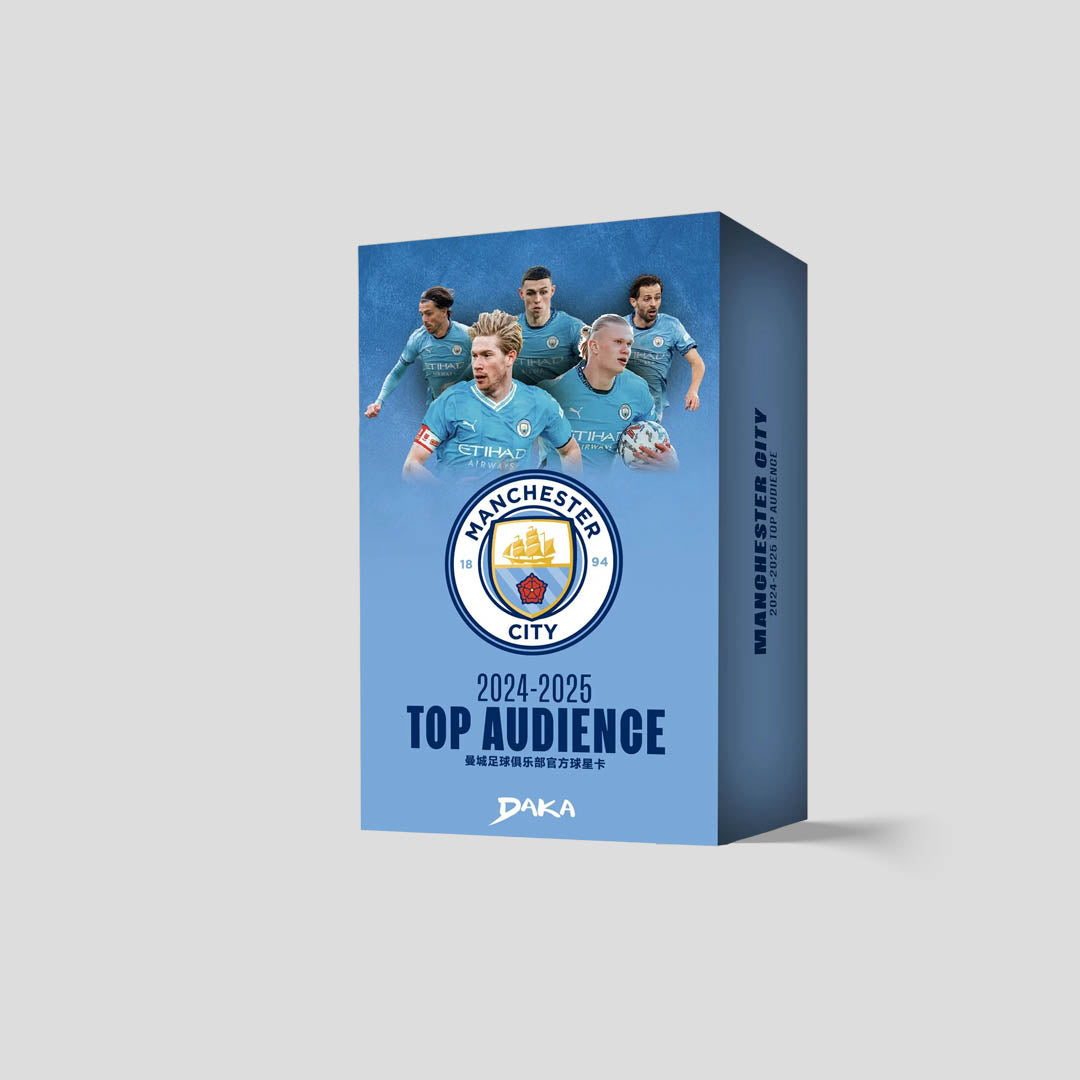 2024-25 Daka Soccer Manchester City Top Audience Blaster Box