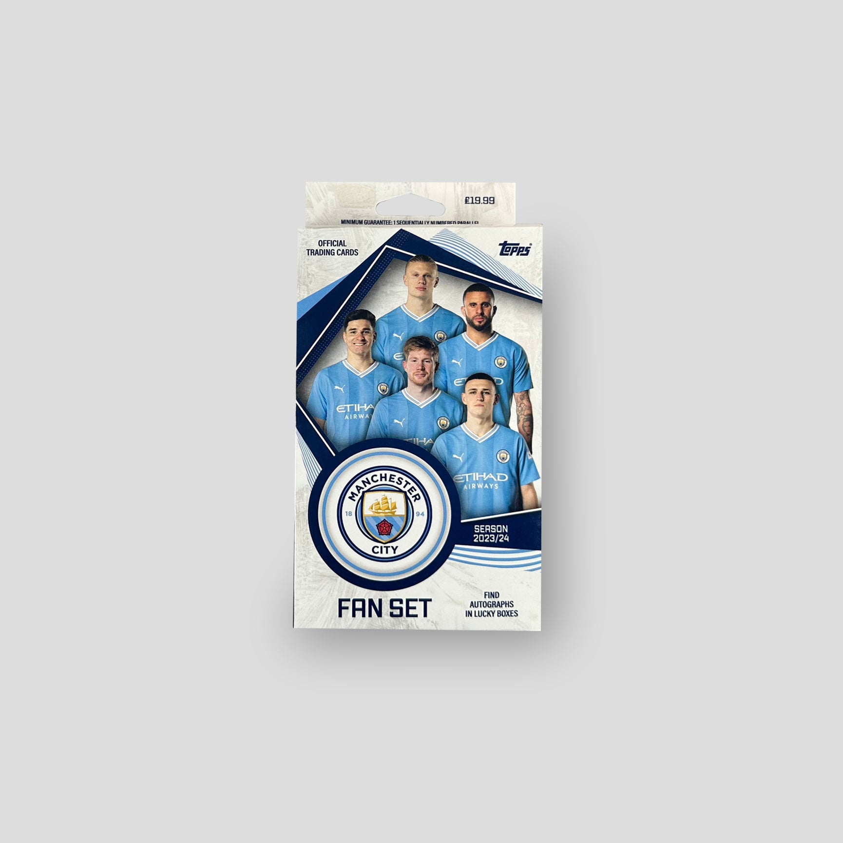 2023-24 Topps Soccer Manchester City Fan Set