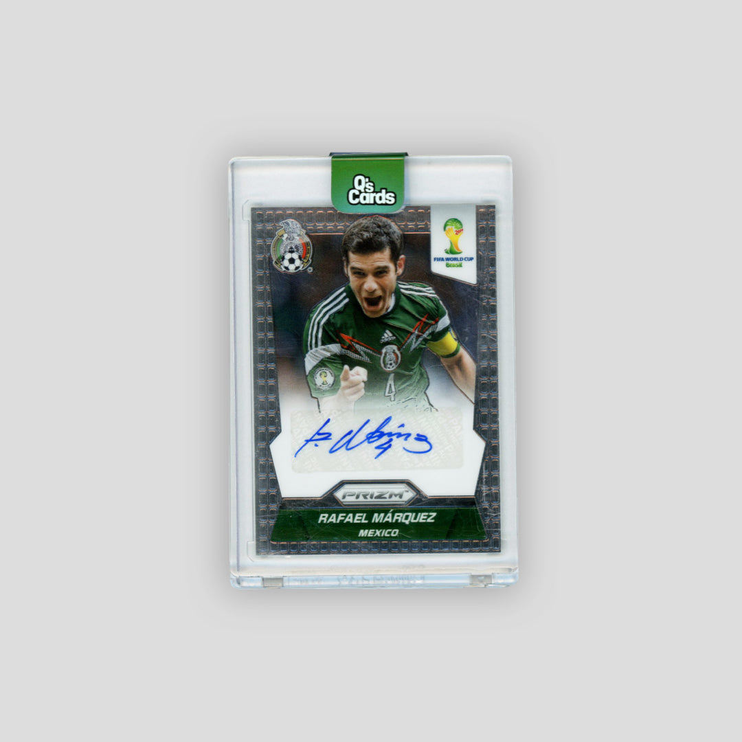 2014 Panini Prizm World Cup Auto Rafael Marquez #S-RM - Q's Cards