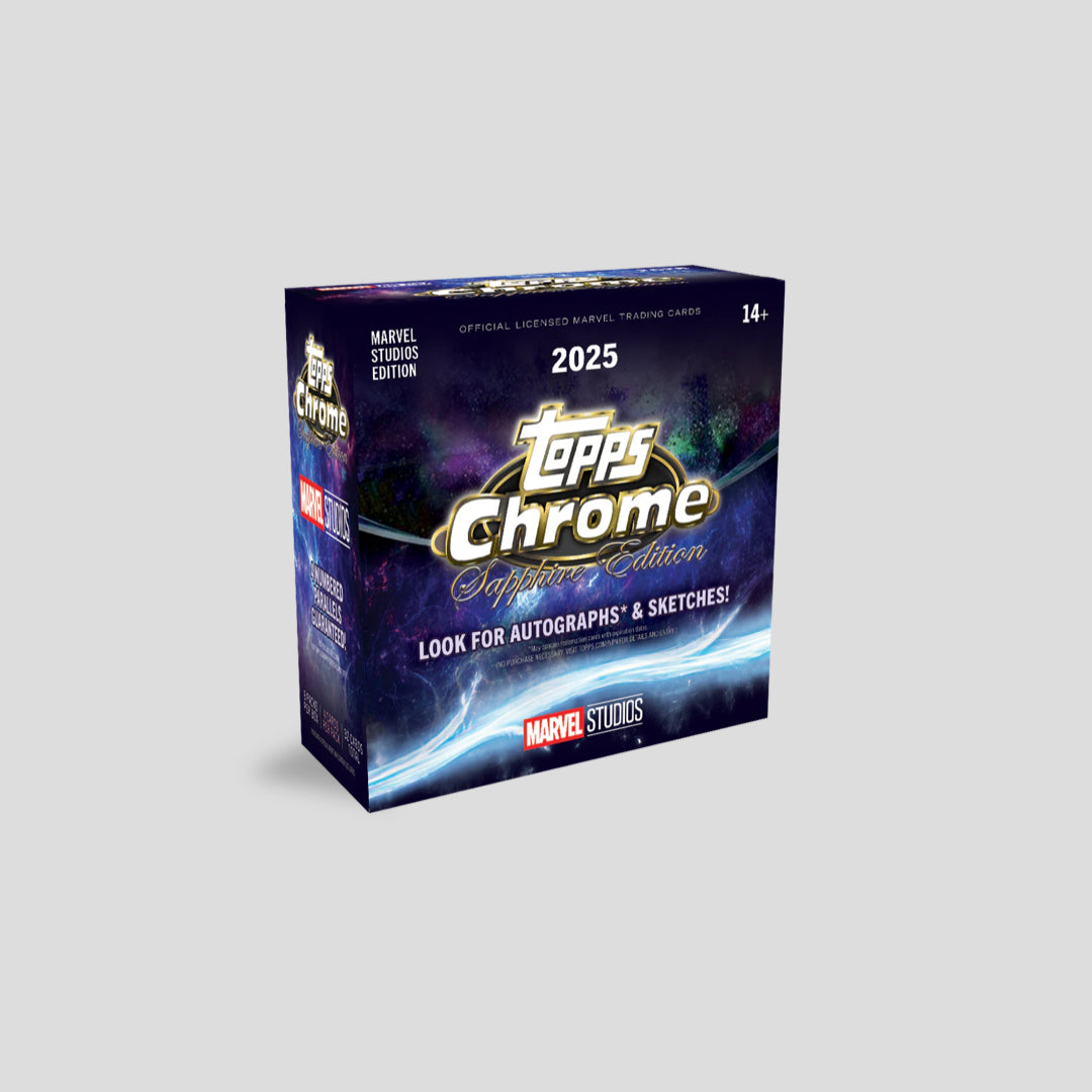 2025 Topps Chrome Sapphire Marvel Studios Hobby Box
