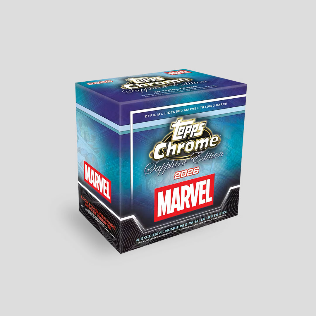 2026 Topps Chrome Marvel Comics Sapphire Hobby Box