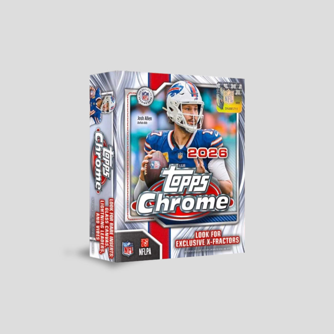 2026 Topps Chrome Football Mega Box