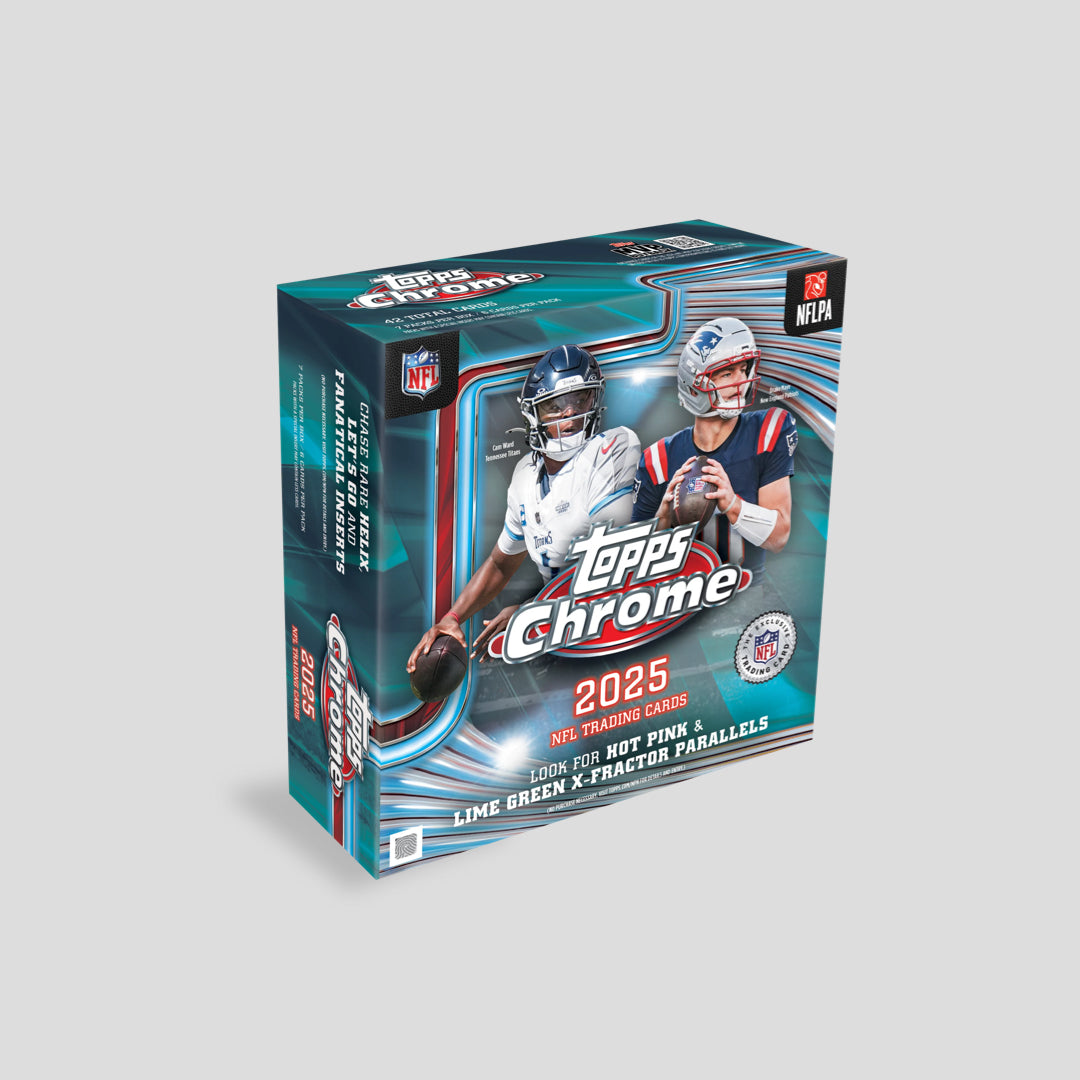 2025 Topps Chrome Football Mega Box - Q's Cards