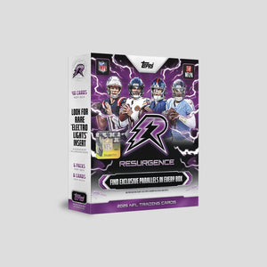 2025 Topps Resurgence Football Mega Box