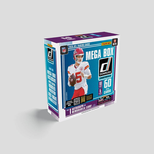 BRAND NEW FACTORY SEALED 2025 Panini Donruss Elite Football Mega Box BRAND NEW FACTORY SEALED 2025 Panini Donruss Elite Football Mega Box