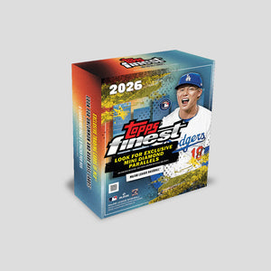 2026 Topps Finest Baseball Mega Box