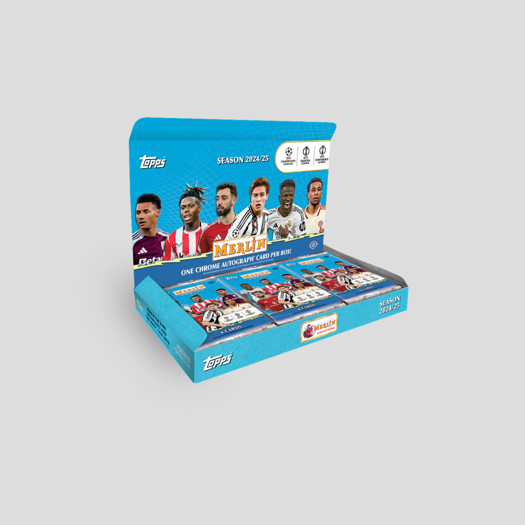 2024-25 Topps Soccer Merlin UEFA Hobby Box