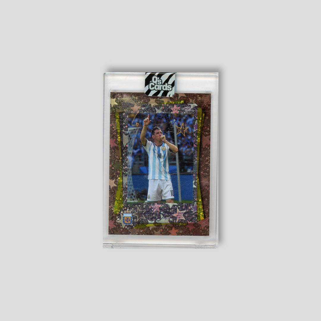 2025 Topps Focus Argentina Lionel Messi Gold Stars /50 #42 - Topps