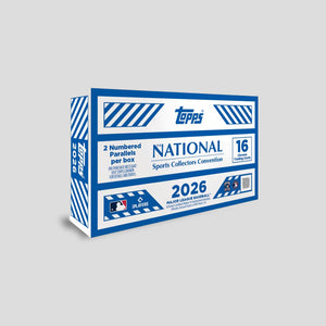 2026 Topps National Sports Collectors Convention NSCC MLB Baseball Collection Box