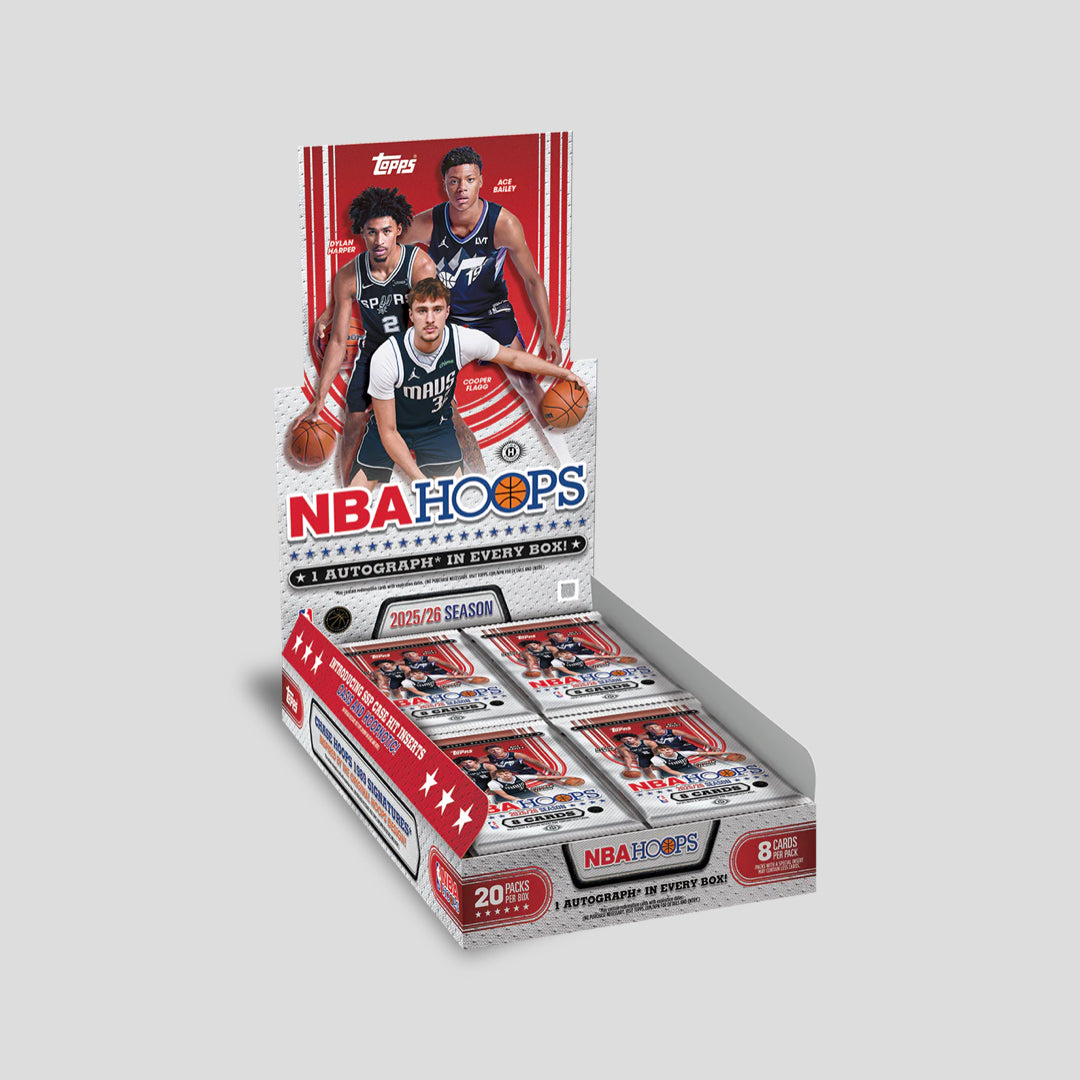 2025-26 Topps NBA Hoops Basketball Hobby Box - Q's Cards