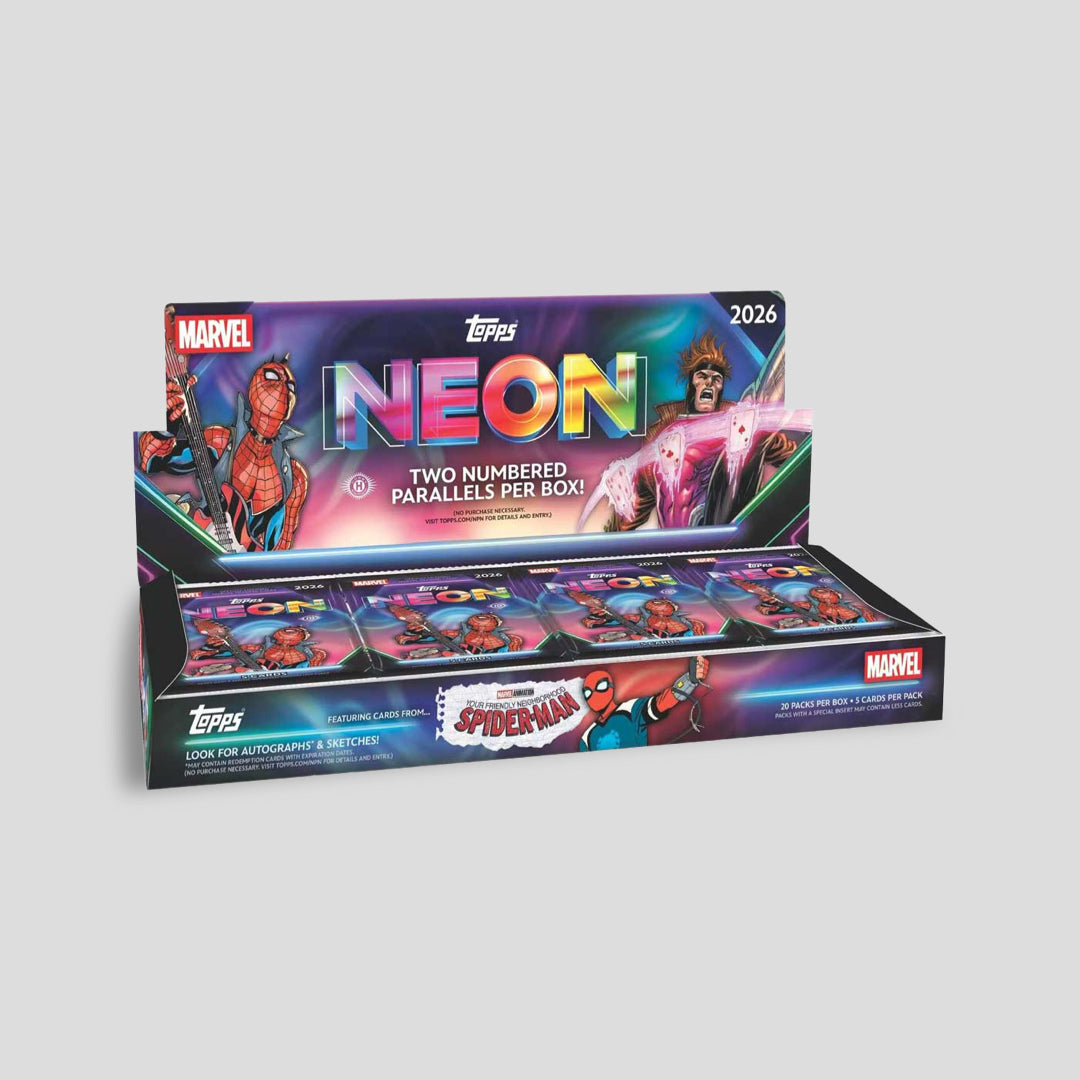 2026 Topps Marvel Neon Hobby Box - Topps